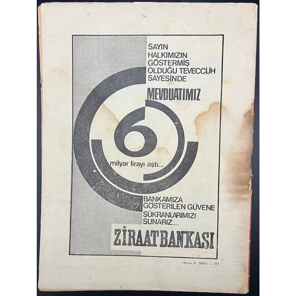 1967 Axis Turkish Muhammad Ali Cassius Clay Magazine Boxing Fighter Greatest - Picture 4 of 5